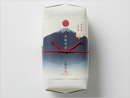 山むすび富士山掛け紙パッケージ