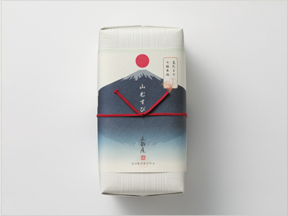 山むすび富士山掛け紙パッケージ