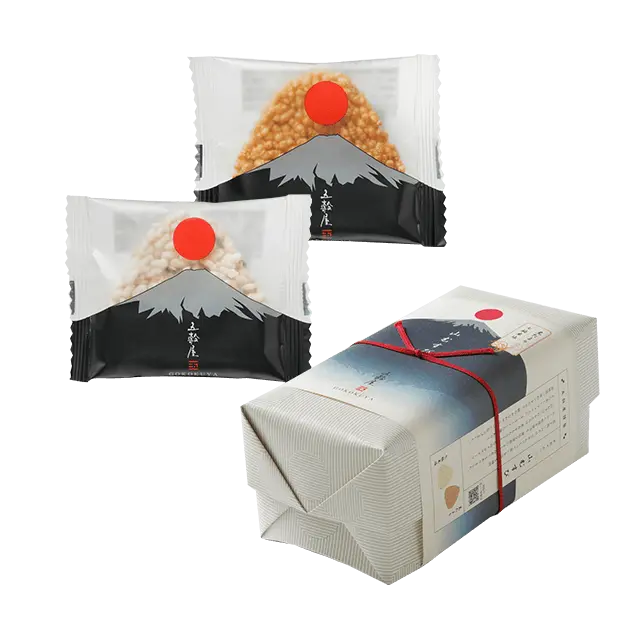 山むすび 2種10枚入（黒たまり・七福米塩）