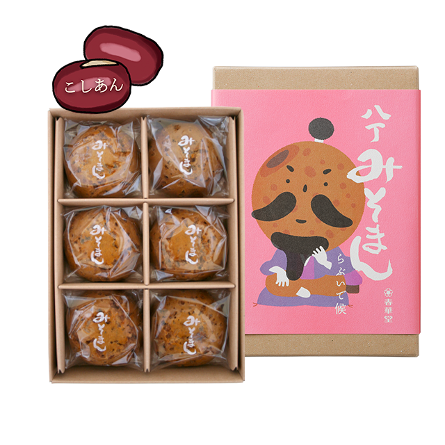 八丁みそまん らぶいで候 6個入