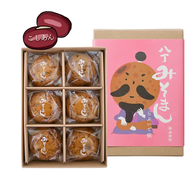 八丁みそまん らぶいで候 6個入