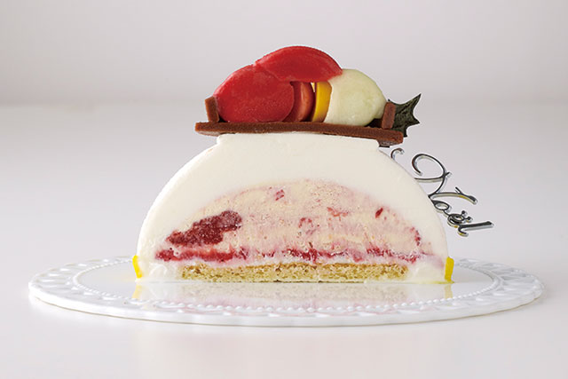 クリスマスアイスケーキ(スノーマン)
