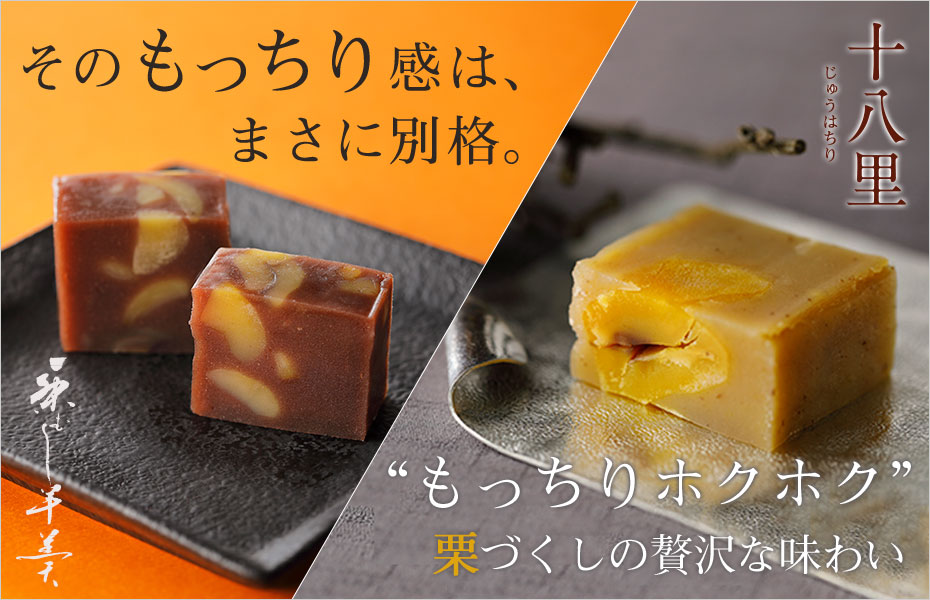 栗むし羊羹 十八里