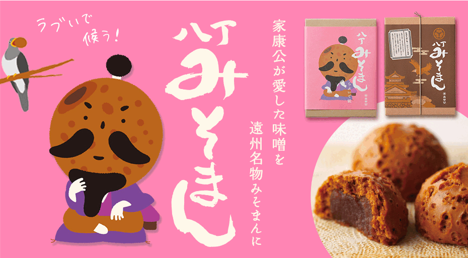 「八丁みそまん」 家康公限定パッケージ