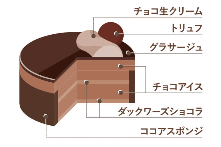 トリュフココ断面図